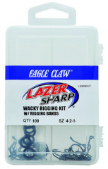 Eagle Claw Lazer Sharp Wacky Worm Rigging Kit
