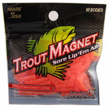 Leland Lures Trout Magnet 50 pc. Body Pack - Pink