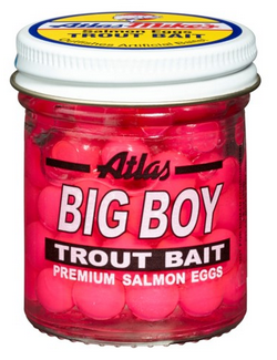 Atlas Big Boy Salmon Eggs - Pink
