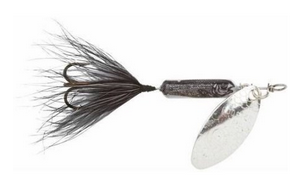 Worden's Rooster Tail Spinner Lure - Silver Shad (SS)