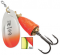 Blue Fox Classic Vibrax Spinner - Orange Chartreuse Candyback