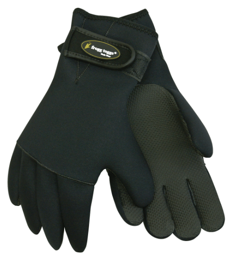 Frogg Fingers 3.5mm Neoprene Gloves | Black | Size XL/2X