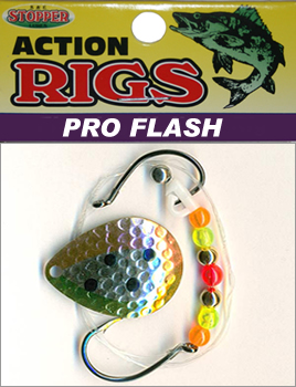 K&E Tackle Pro Flash Walleye Rig Retail Pack