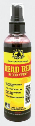 Team Catfish Dead Red Blood Spray