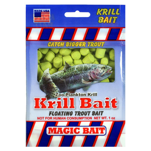 Magic Krill Bait Floating Trout Bait - Chartreuse