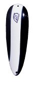 Eppinger Dardevle Midget Black/White Stripe 