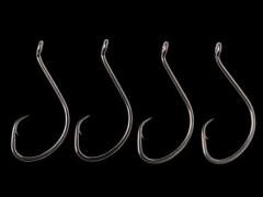 Whisker Seeker Wide Gap Circle Hooks Offset Circle-K