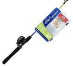 Shakespeare Catch More Fish Lake &Pond Spincast Combo