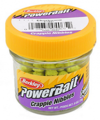 Berkley PowerBait Crappie Nibbles - Chartreuse