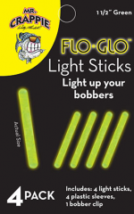 Betts Mr. Crappie Flo Glo Light Sticks - Green
