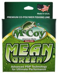 McCoy Mean Green Co-Polymer Fishing Line - Green