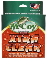 McCoy Xtra Clear Co-Polymer Fishing Line - Clear