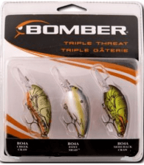 (PK3BOMB1) Bomber Model A Assorted Lure Pack