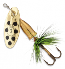 Blue Fox Vibrax Bullet Fly - Gold Black/Flo. Yellow