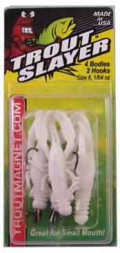Leland Lures Trout Slayer 6 pc. Pack - White
