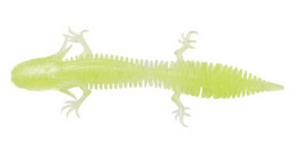Savage Gear Ned Salamander - Clear Chartreuse