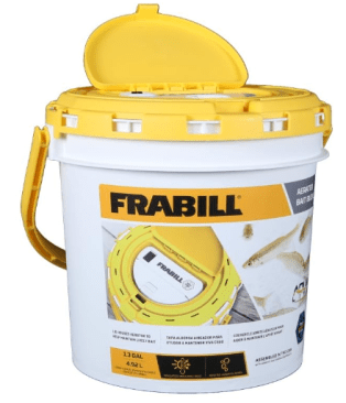 Frabill Insulated Aerated Bait Bucket - 1.3 Gallons