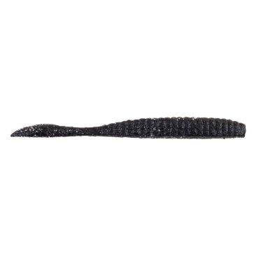 Berkley PowerBait MaxScent Flat Worm - Black