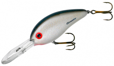 Bomber Fat Free Shad Fingerling - Emerald Sparkle