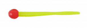 Berkley PowerBait® Fluorescent Red/Chartreuse 3" Floating Mice Tails