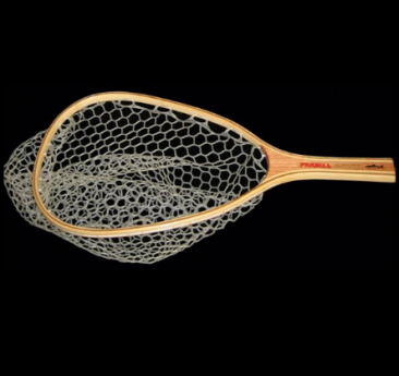 Nicklow's Wholesale Tackle > Frabill > Wholesale Frabill 11 X 15 TEARDROP TROUT  NET / 8 FIXED WOOD HANDLE