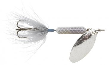 Worden's Rooster Tail Spinner Lure - Gray Minnow (GRM)