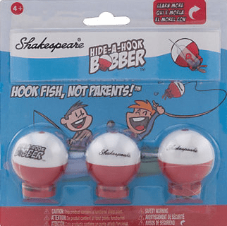 Nicklow's Wholesale Tackle > Bobbers & Floats > Wholesale Shakespeare  Hide-A-Hook - Floats - 3 Pack