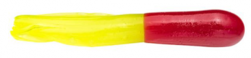 Strike King Mr. Crappie Tube - Red/Chartreuse Sparkle