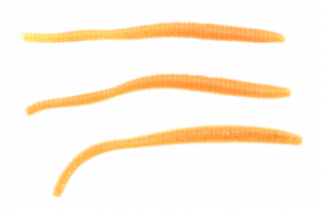 Berkley PowerBait® Orange Peel 3" Power Floating Trout Worm