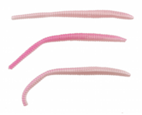 Berkley PowerBait® Pink Shad 3" Power Floating Trout Worm