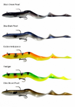 Nicklow's Wholesale Tackle > Crankbaits > Wholesale Savage Gear 3D Real Eel  Pre-Rigged