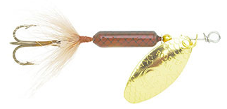 Worden's Rooster Tail Spinner Lure - Salmon Fly (SF)