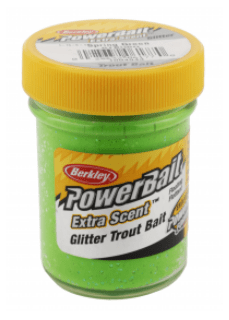 Berkley PowerBait Spring Green Glitter Trout Bait