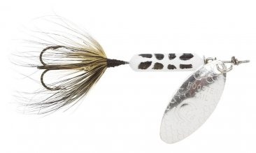 Worden's Rooster Tail Spinner Lure - White Coachdog (WHCD)