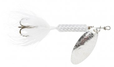 Worden's Rooster Tail Spinner Lure - White (WH)