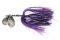 Hildebrandt Double Flash Musky Spinner - Ham Nickel/Purple (HN/PUR)