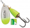 Blue Fox Classic Vibrax Spinner - Chartreuse Green Candyback