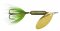 Worden's Rooster Tail Spinner Lure - Frog (FR)