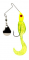 Strike King Mr. Crappie Spin Baby Spinner Bait - Chartreuse Shiner