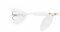 Worden's Rooster Tail Spinner Lure - Snow (SNOW)